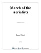 March of the Aerialists Concert Band sheet music cover